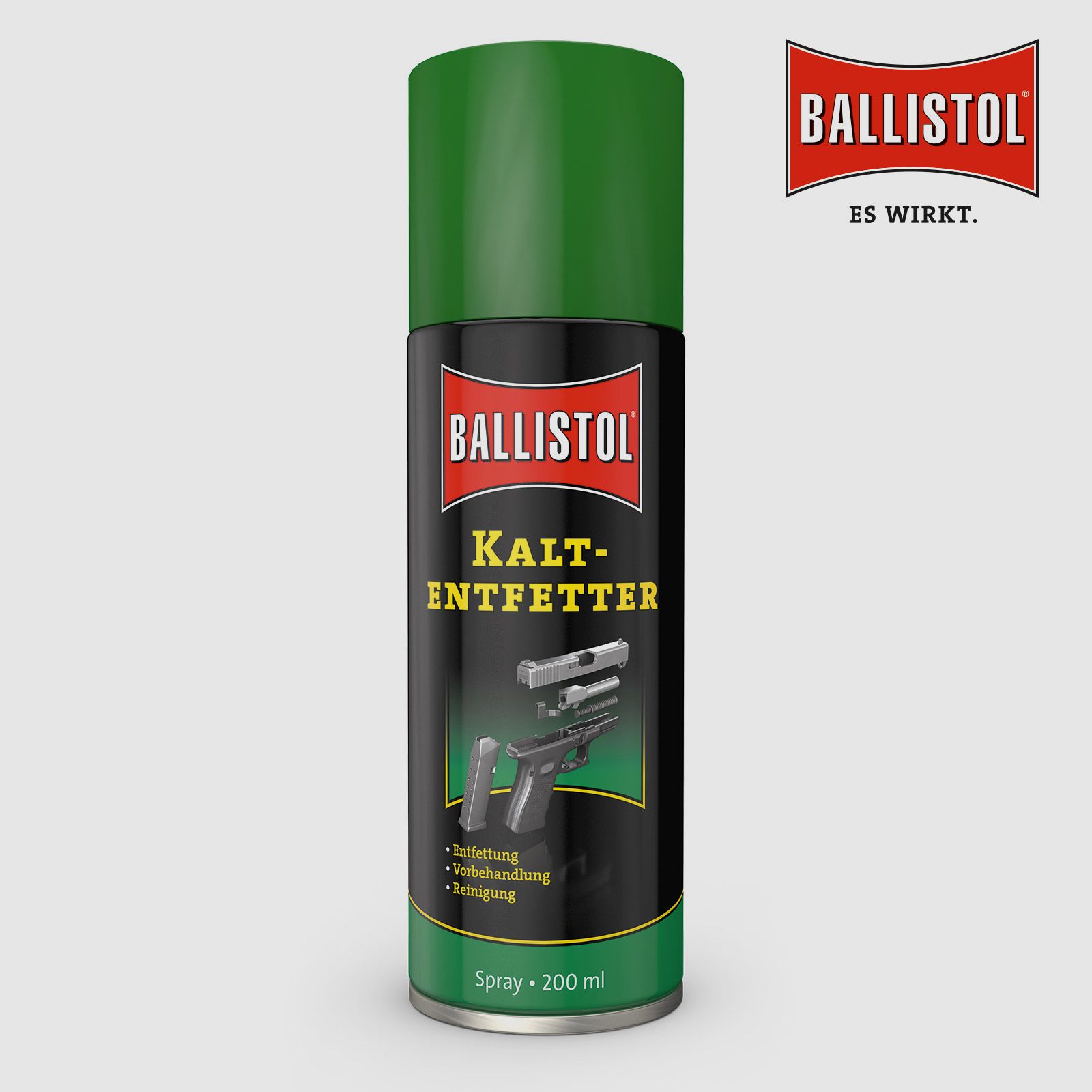 Ballistol Zimny Odtłuszczacz Spray 200ml, kaliber