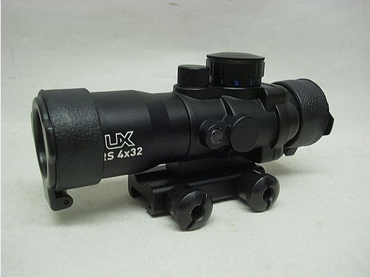 UX RS 4x32 CI Rifle Scope - Picatinny, Abs. Tac Dot