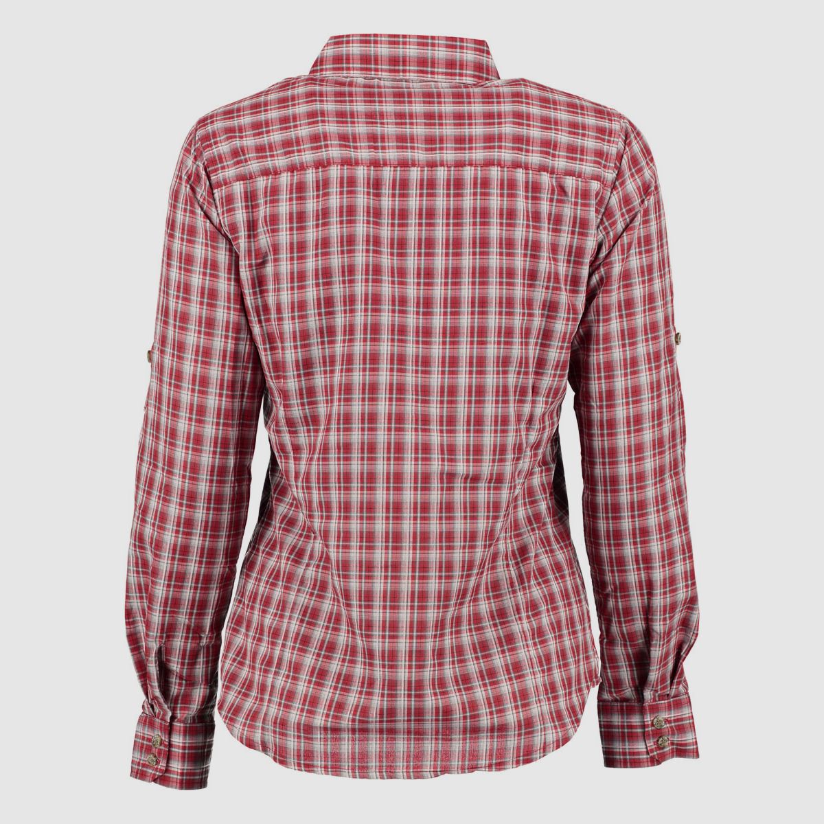 Orbis Textil Damenbluse 1/1 Arm Mittelrot - 38