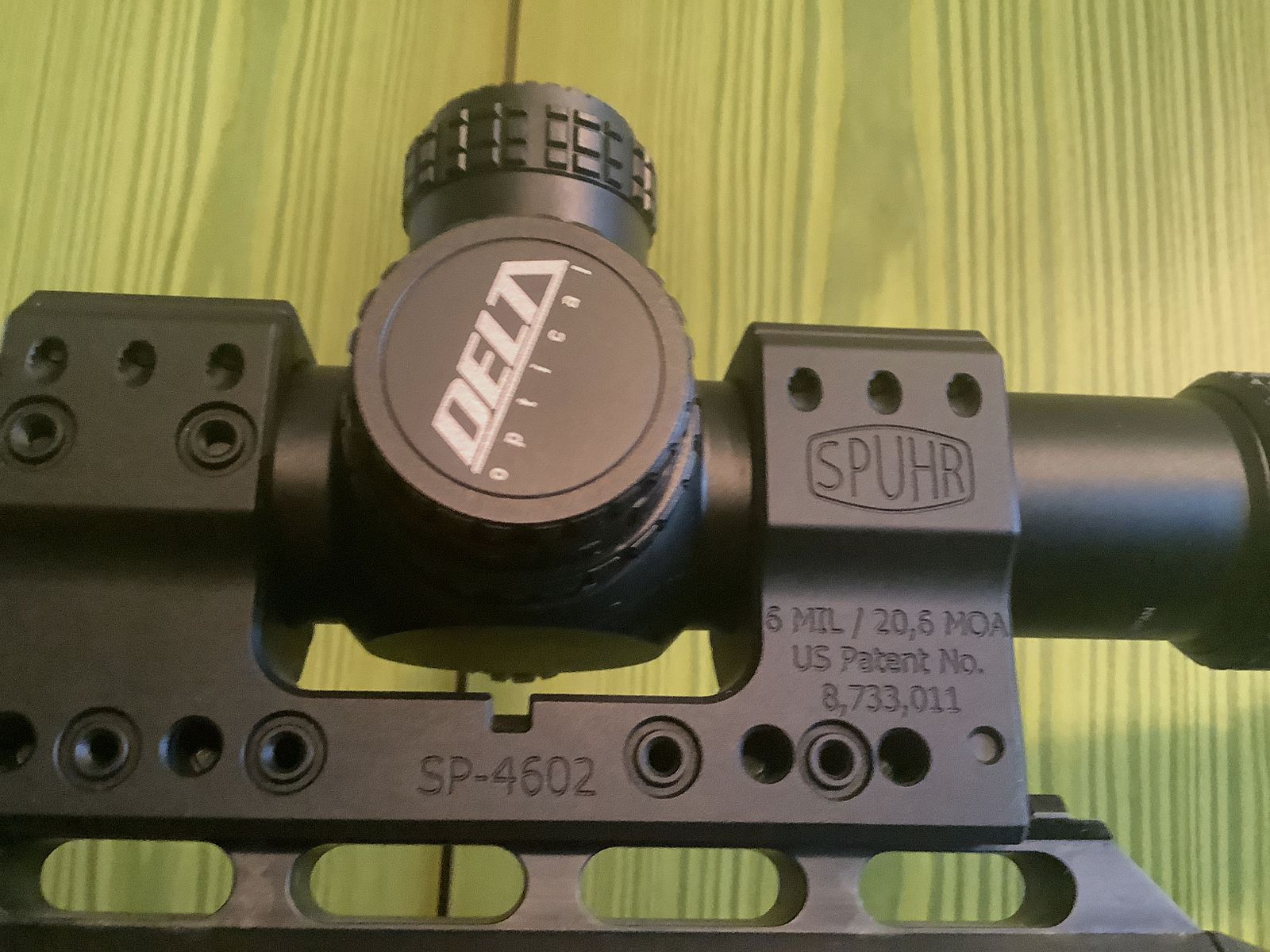 Zielfernrohr Delta Optical Stryker HD 4,5-30x56 LRD-1P Mil + SPUHR SP-4602 + Tenebraex Cover