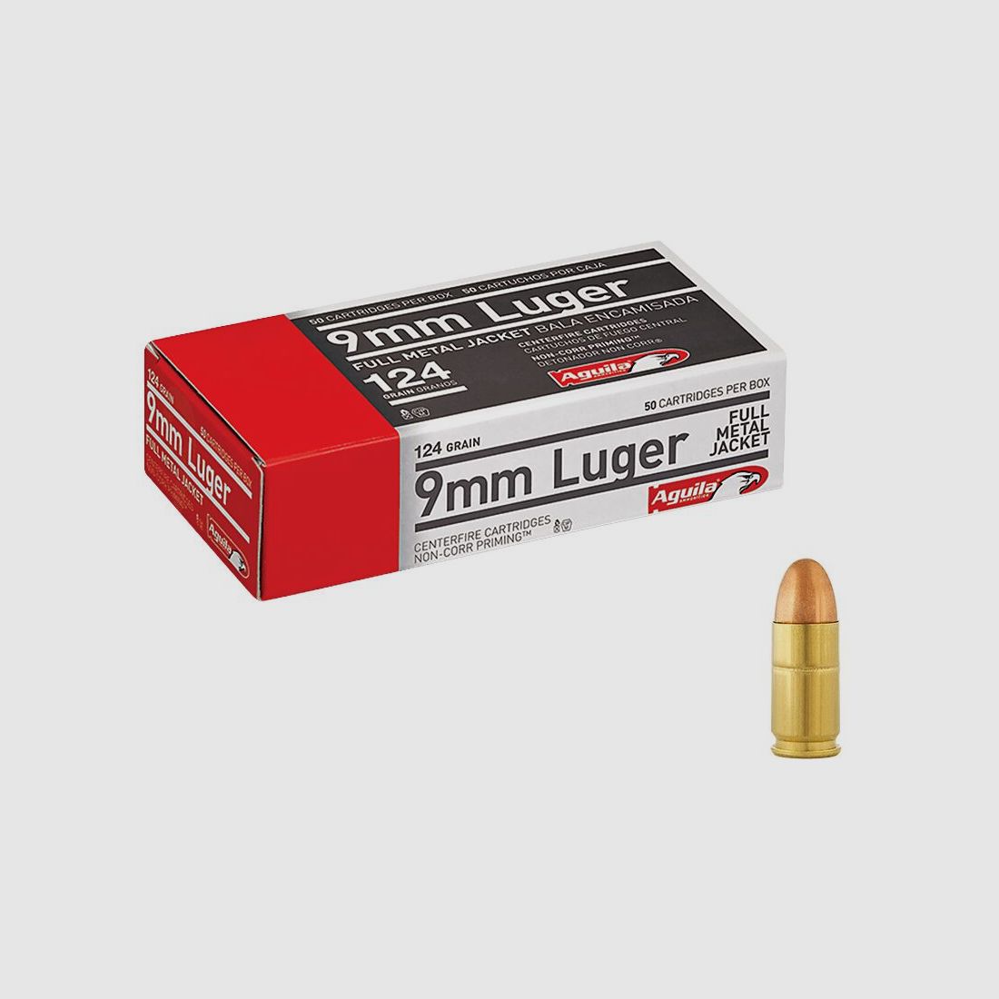 Aigle 9mm 124 GRS