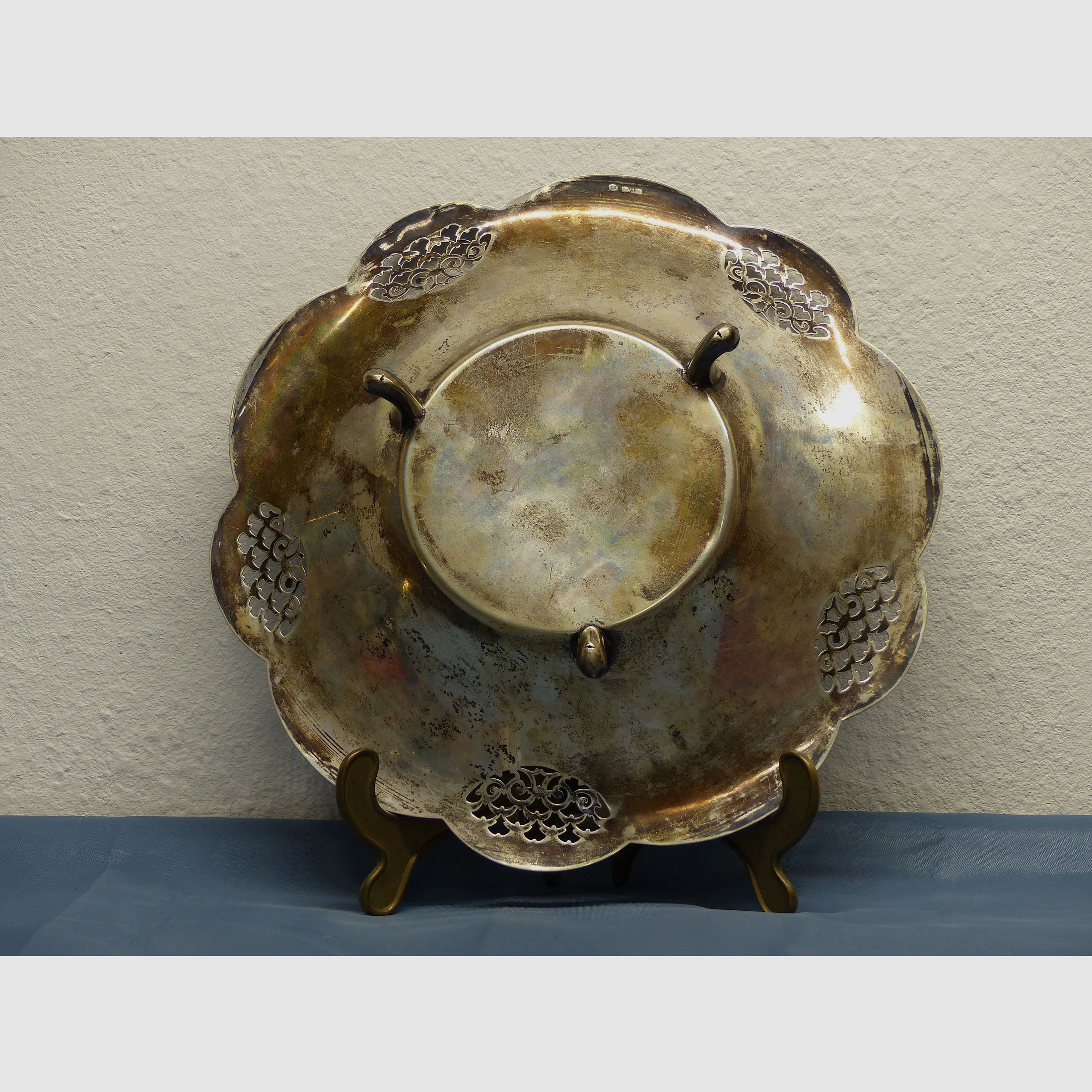 Piatto d'onore del comandante maggiore Linke del corpo ufficiali del gruppo di combattimento 806 WK II 2. WK