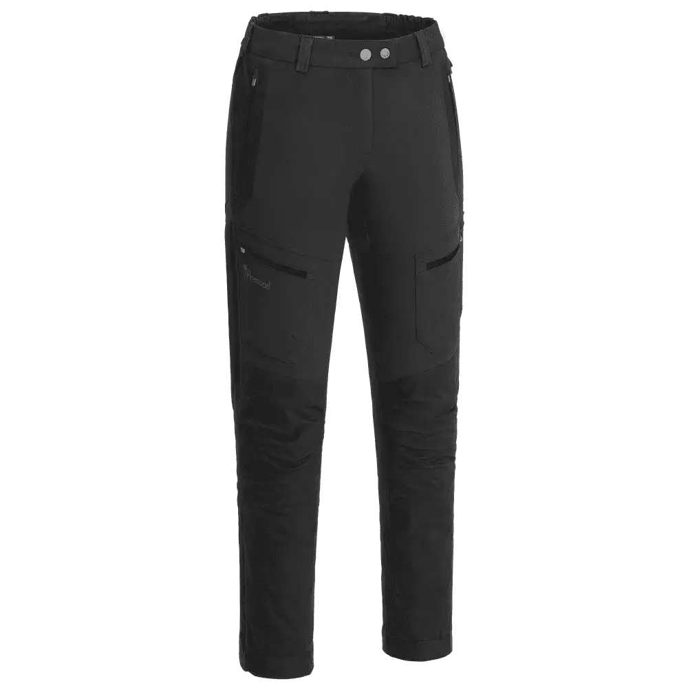 Pantaloni Rando Ibridi Neri per Donna Finnveden Pinewood, immagine 2 di 8