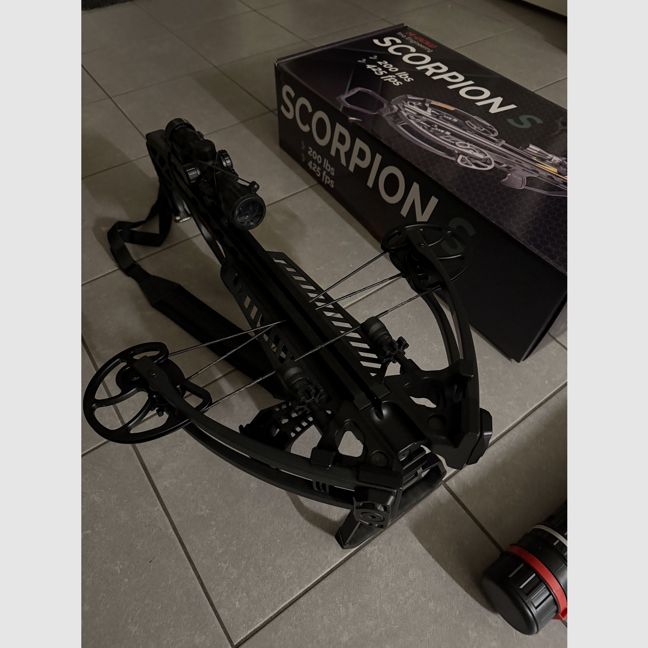 X-BOW FMA Scorpion S - 425 fps / 200 lbs + Zubehör