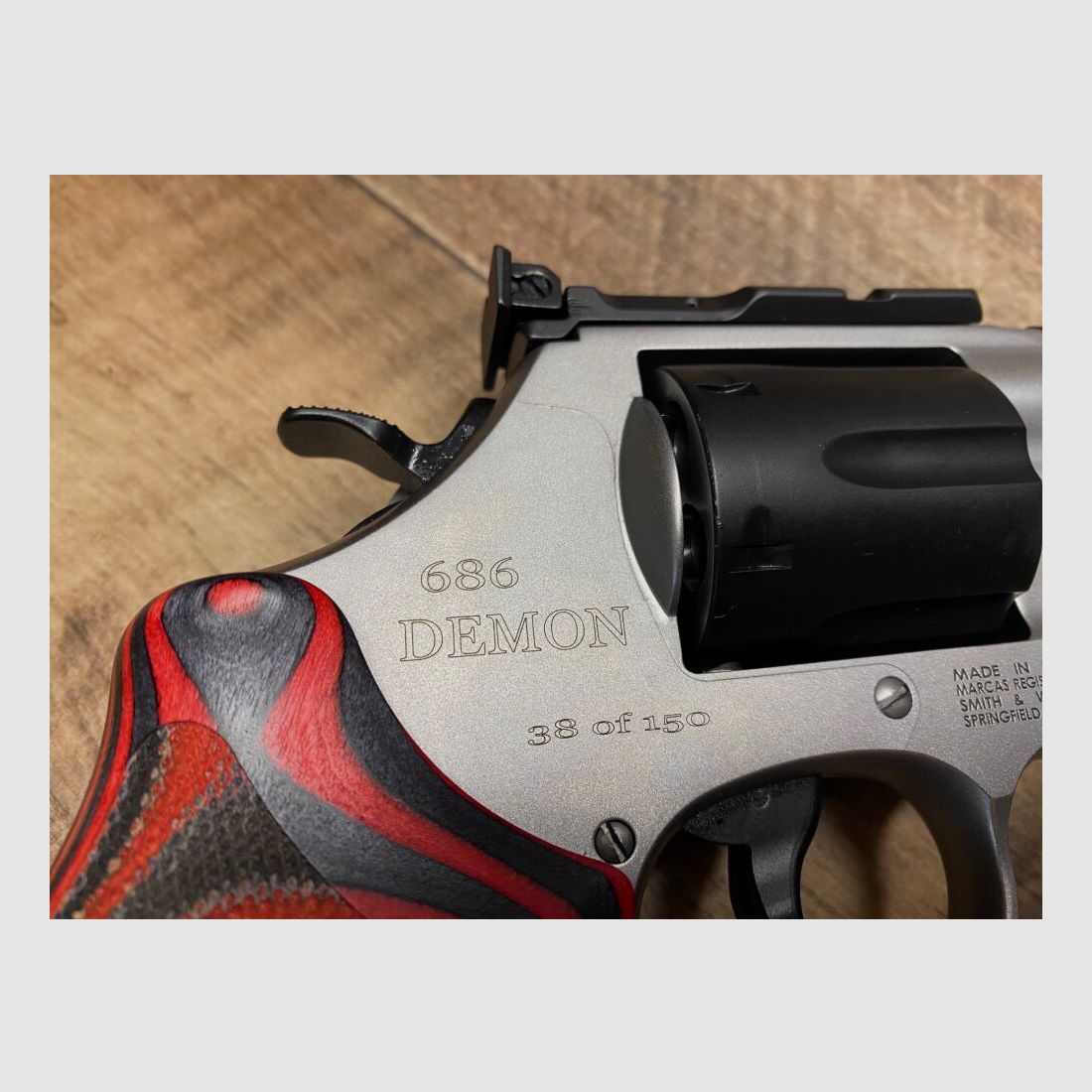 Smith & Wesson S&W Revólver M686 Demon .357Mag