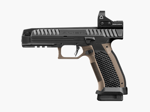 Laugo Arms Pistole Alien Full Kit 9 x 19 1/2-28 UNEF Grün