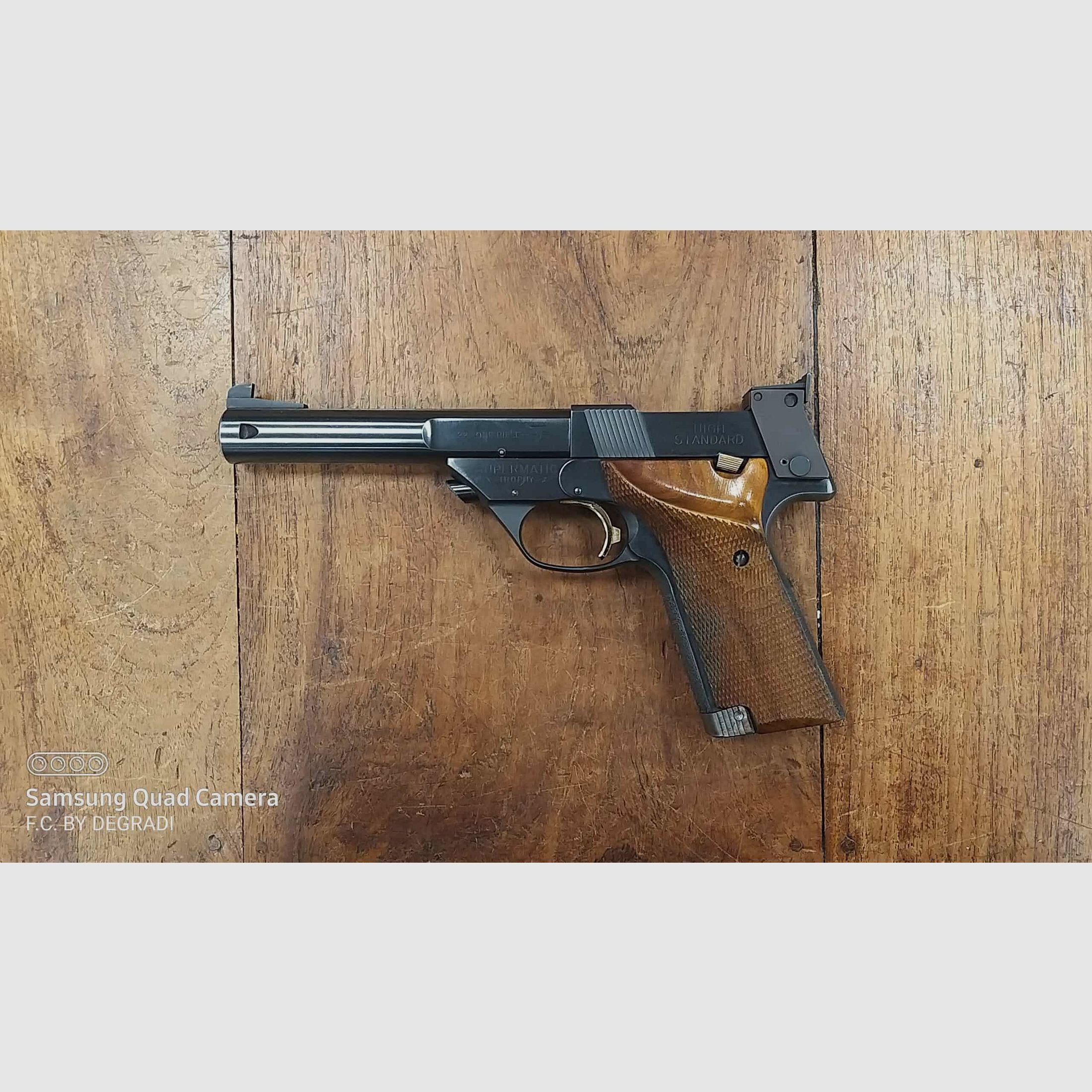 HIGH STANDARD MODEL 107 MILITARY 22 LR, immagine 1 di 3