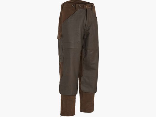 Pantalones de Caza de Cuero de Alce Swedteam Marrón 52