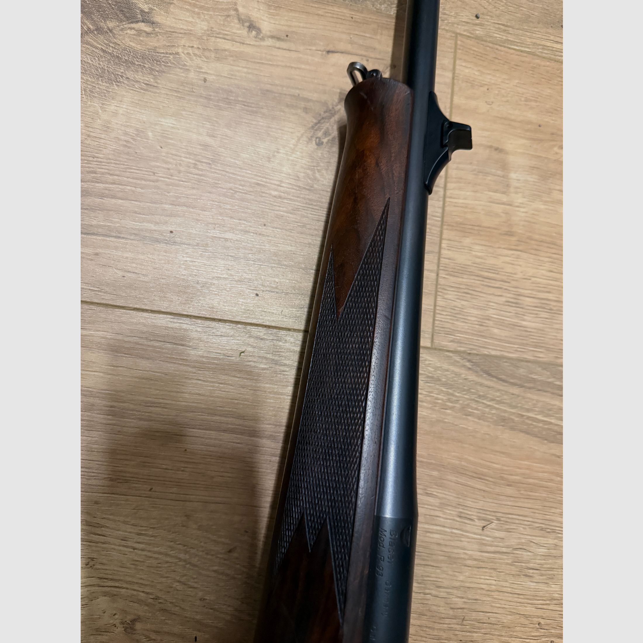 Blaser R93 Attache oder Luxus? Holzschaft 30-06 Spr.