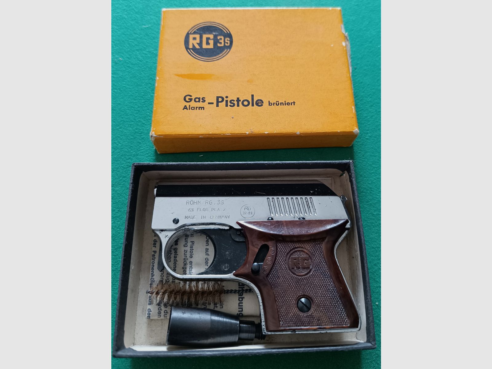 RG 3 Nickel , Chrome, selten 