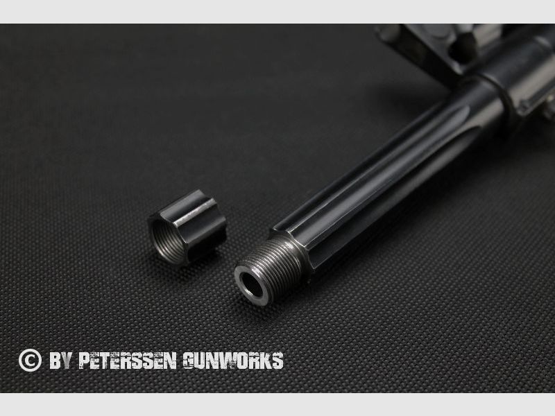 Peterssen Gunworks PGW muzzle thread for your long gun including state proof mark