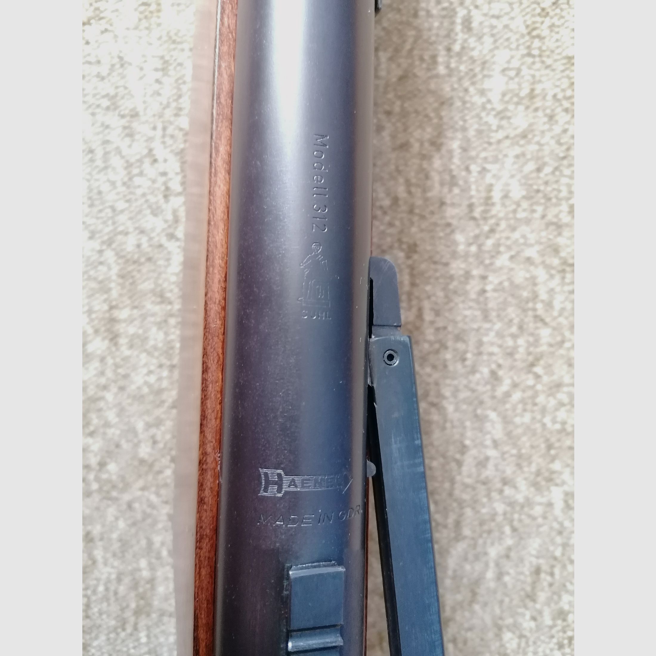 Haenel 312 with diopter, new seal