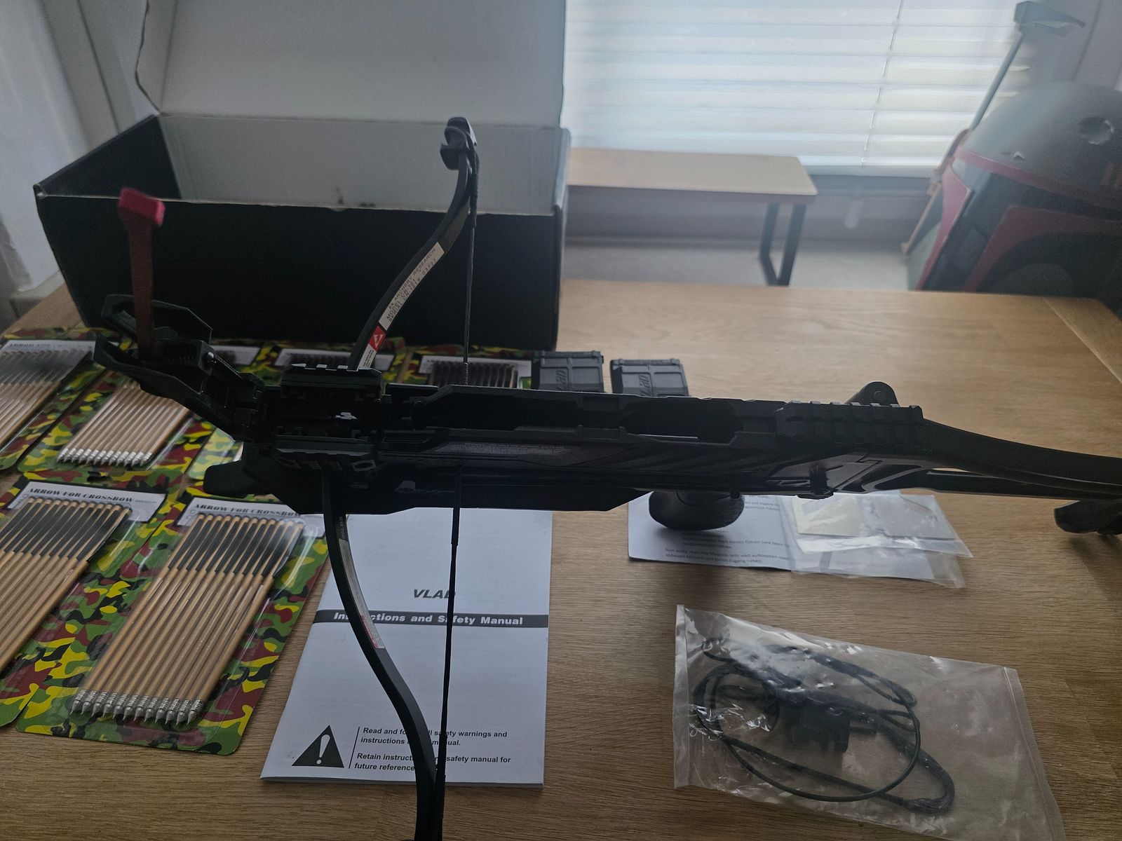 VLAD repeater/magazine crossbow used twice like new price negotiable, image 3 of 20