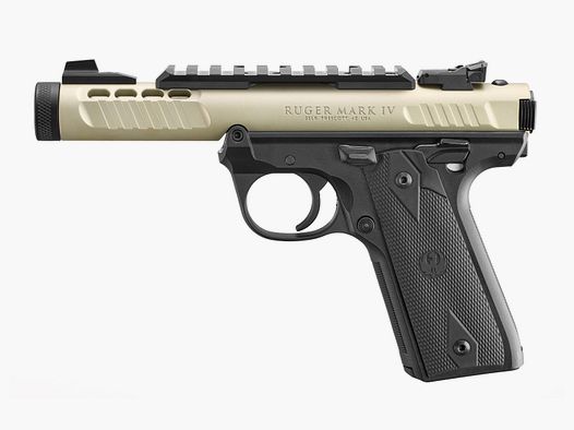 RUGER MARK IV 22/45 LITE CHAMPAGNE ANODISE