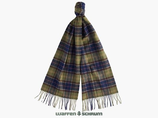Bufanda Barbour de Lana de Cordero Tartan Classic