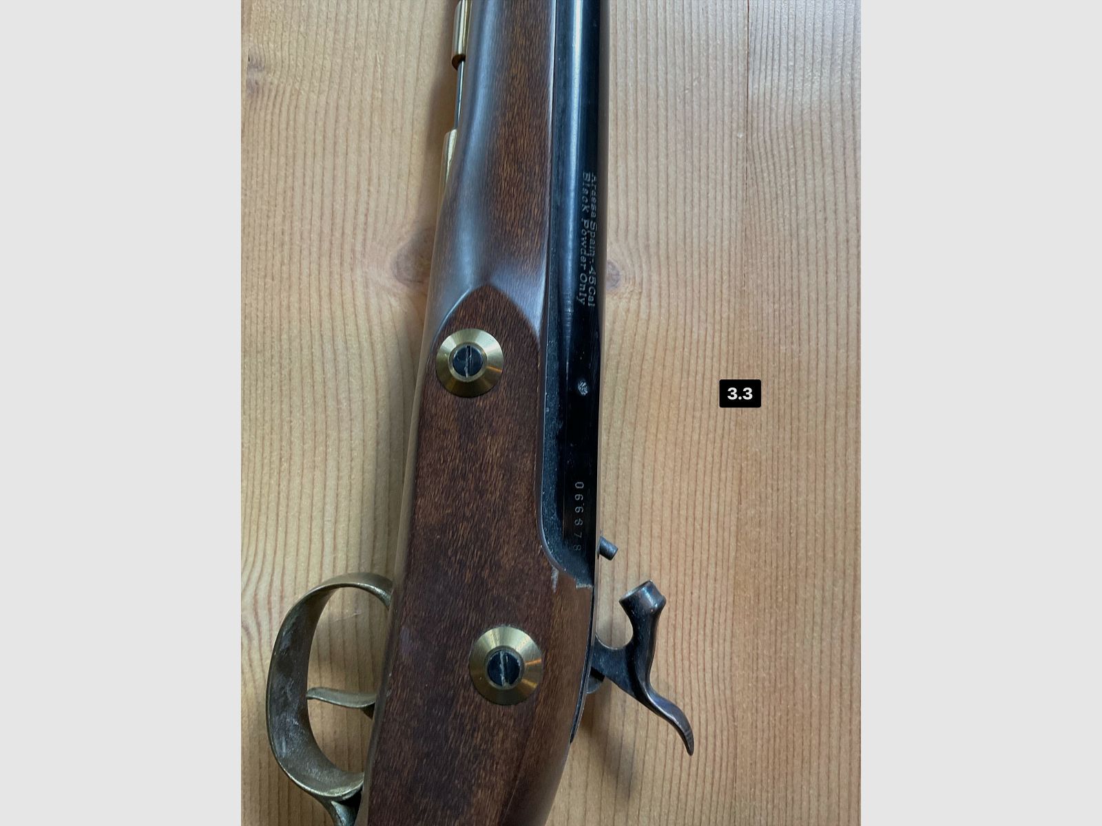 Schwarzpulver Vorderladerpistole