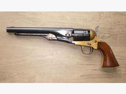 F.LLI Pietta Perkussionsrevolver Hege Uberti Model 1860 Army, Made in Italy, Cal. 44 - Anscheinwaffe