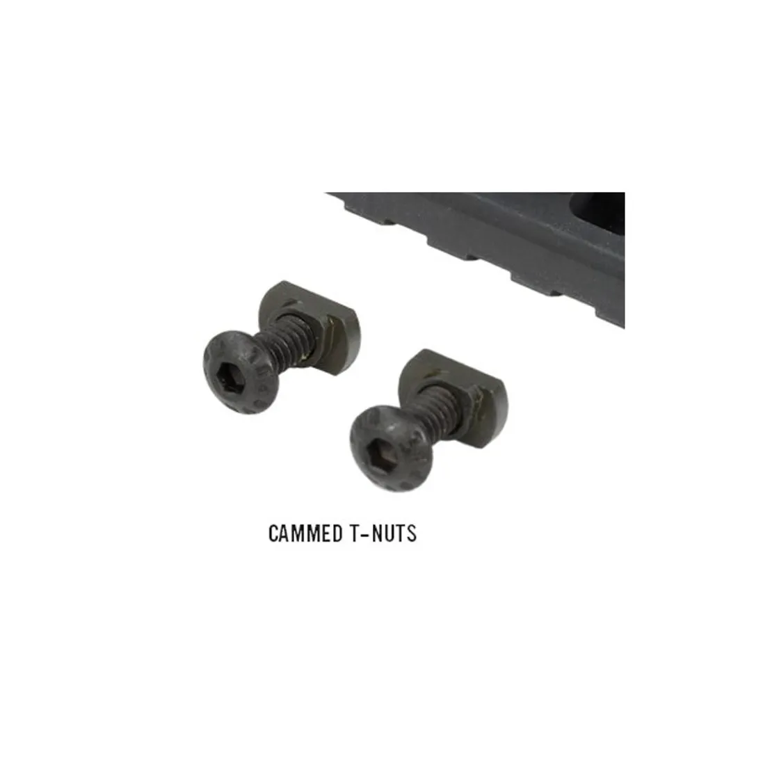 RAIL Picatinny M-Lock aluminium 5 slots Magpul (MAG581), afbeelding 3 van 3