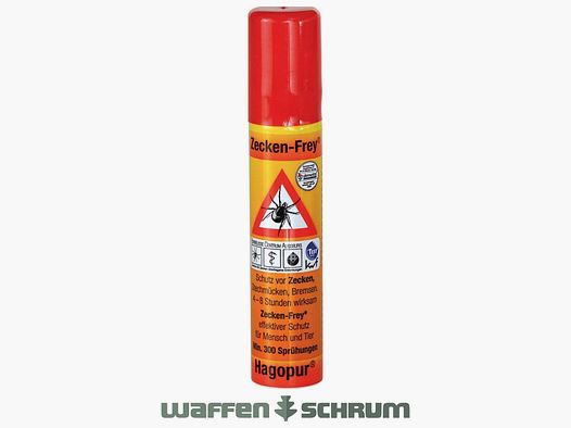 Hagopur Zeckenschutz Zecken-Frey 25ml Pumpspray