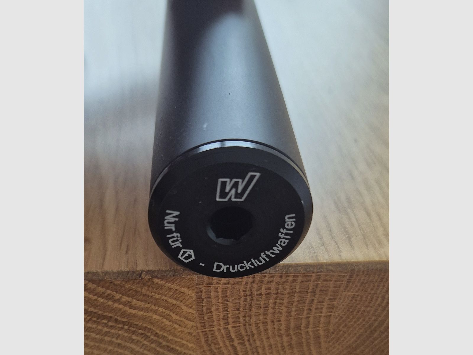 Weihrauch silencer for air rifle HW 30, HW 35, HW 50 for mounting