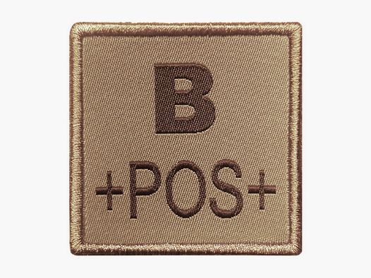 PATCH SANGUIN B POSITIF TAN