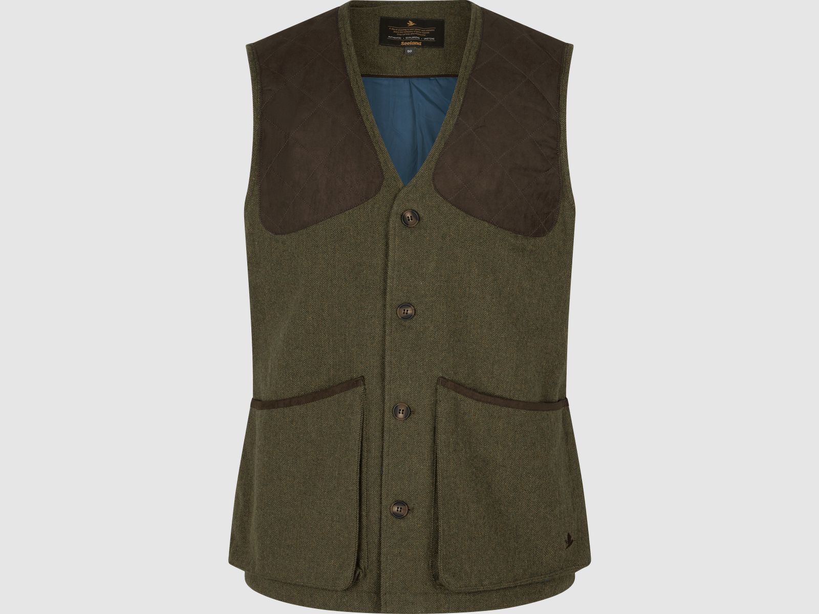 Gilet Hillside Verde Muschio 58