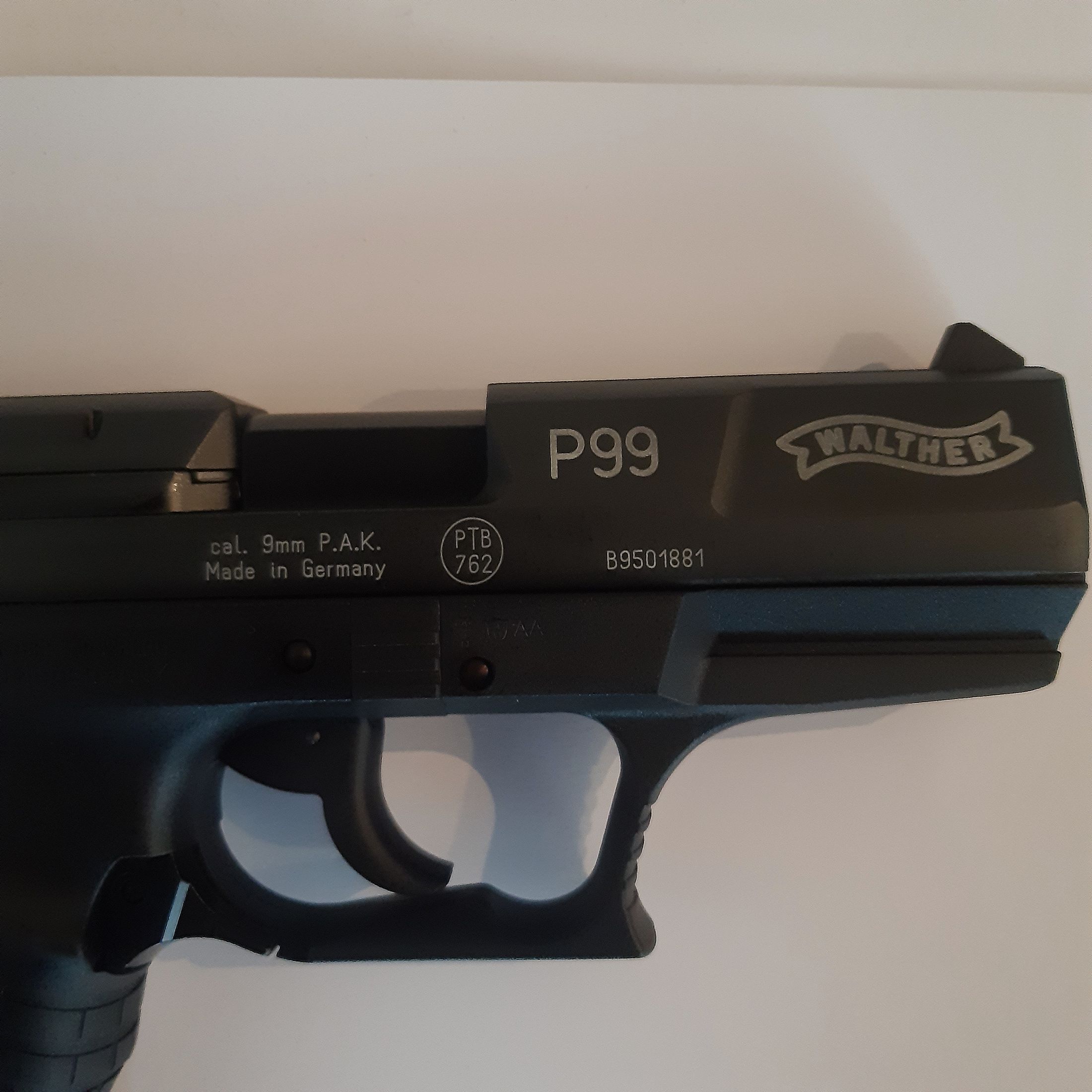 Verkaufe Walther P99 Schreckschusspistole