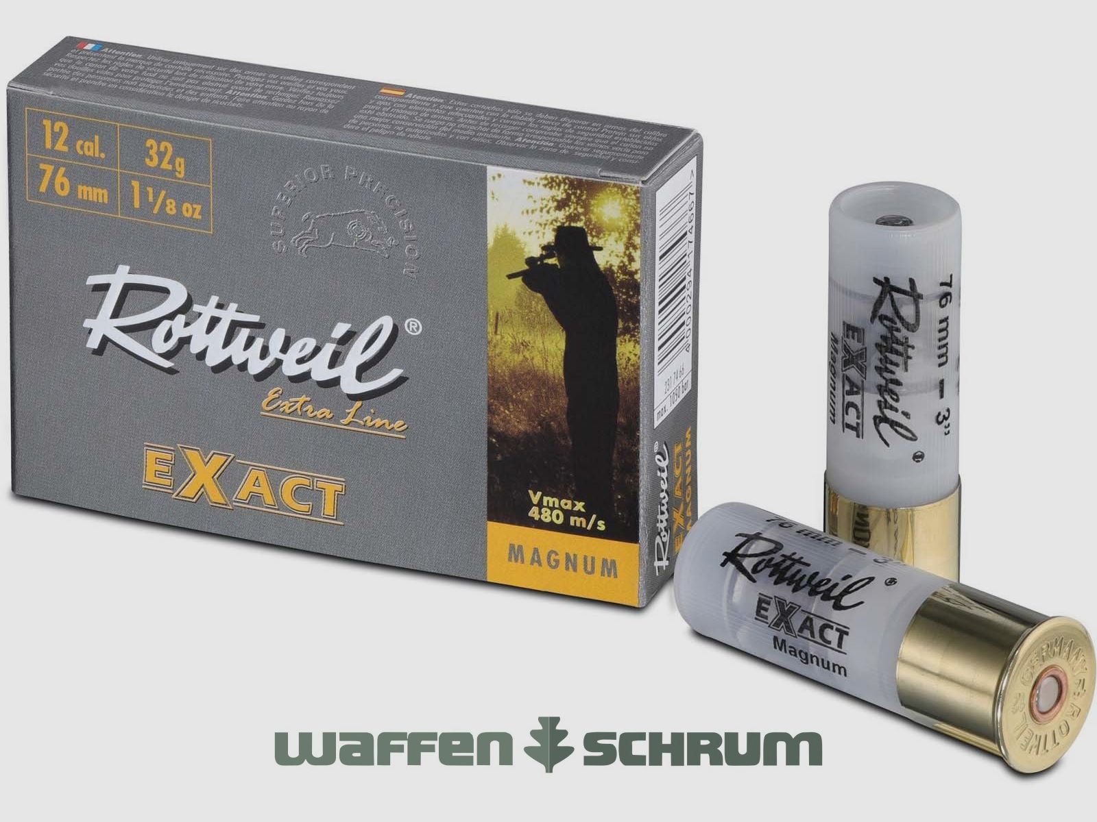 Rottweil EXACT Magnum 12/76 32g