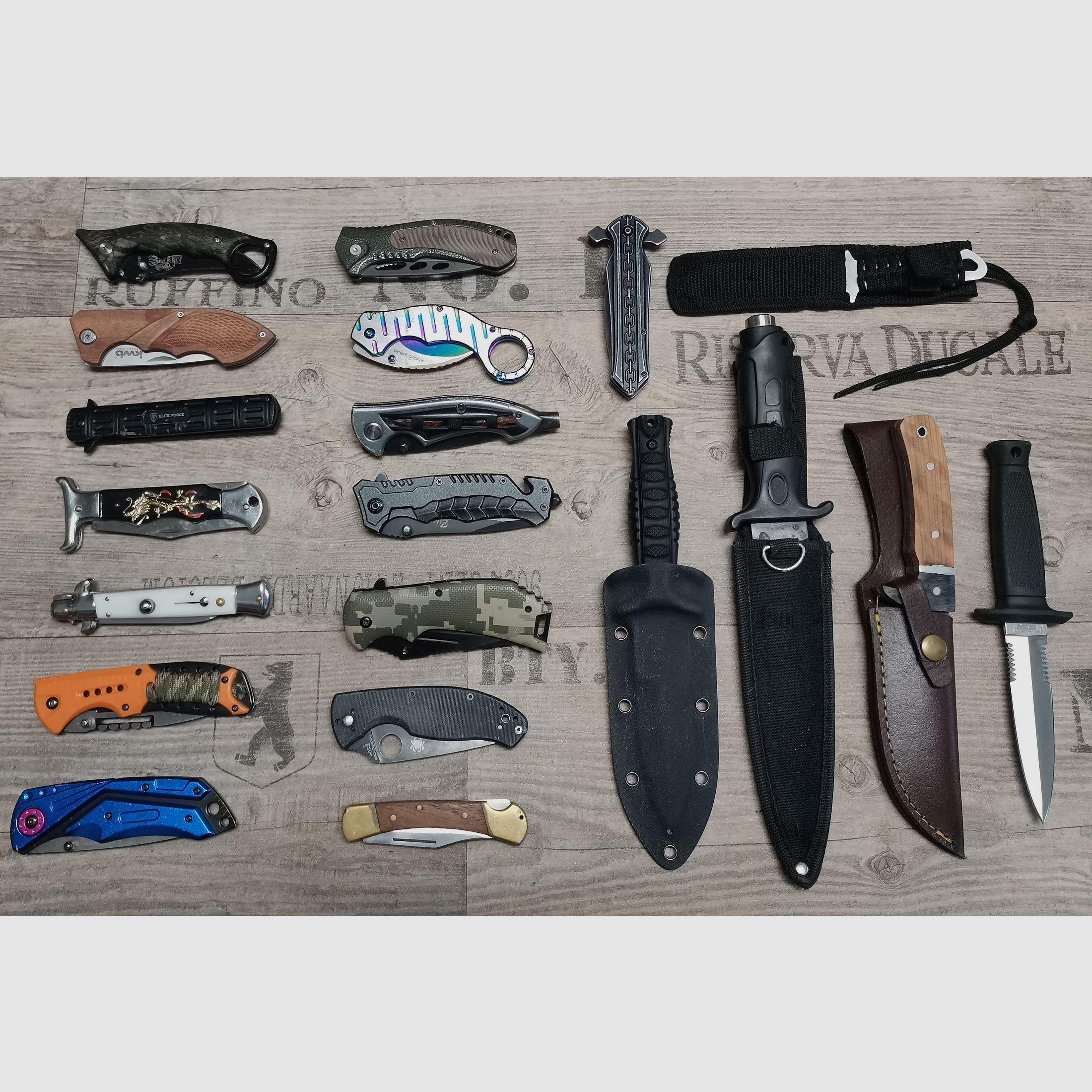 Messer Konvolut Böker Haller Herbertz etc. Karambit Einhandmesser Dolch Springmesser