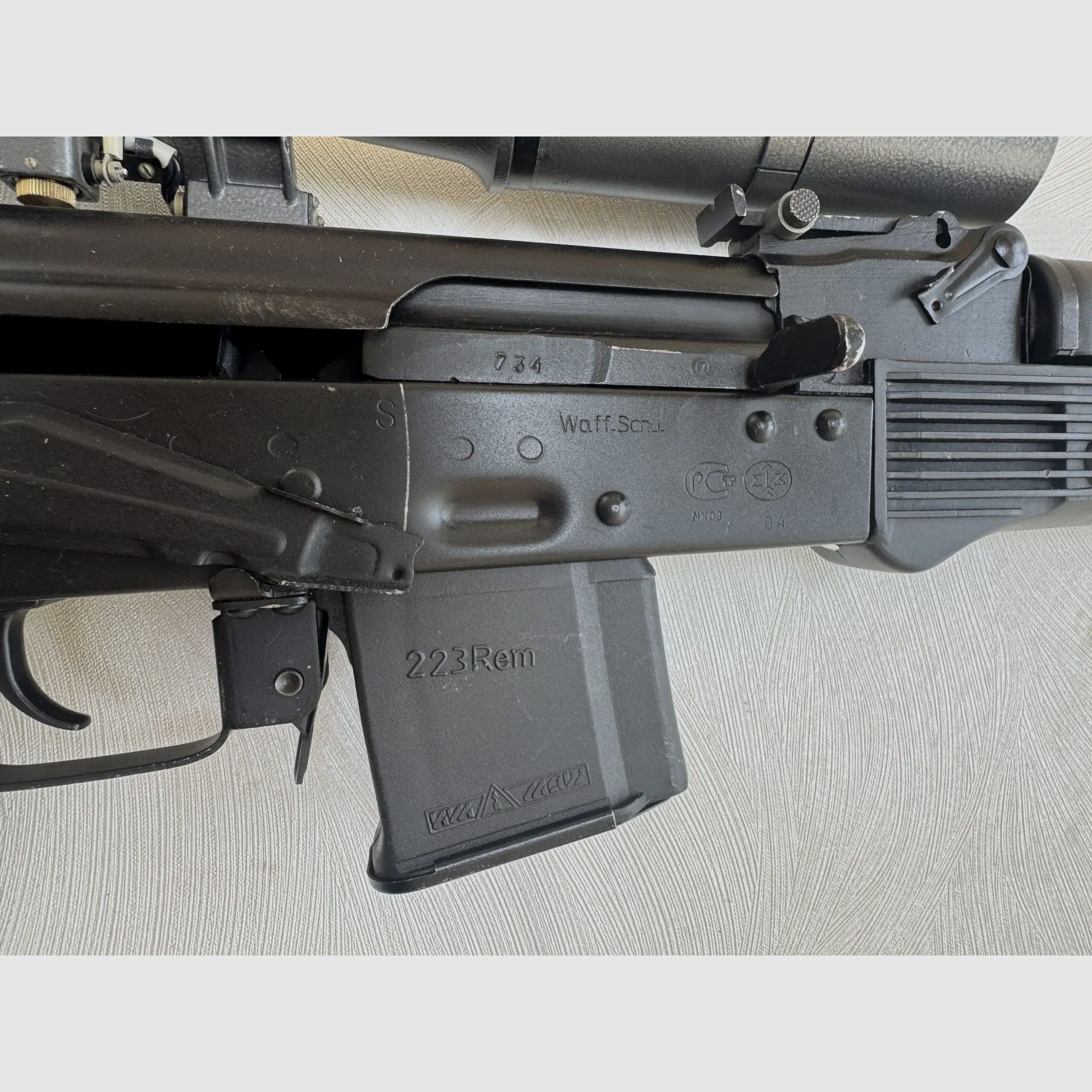 Izhmash A-M3 in kaliber .223 Rem. – Civiele sportversie van de AK-47 met scherpschutterskijker