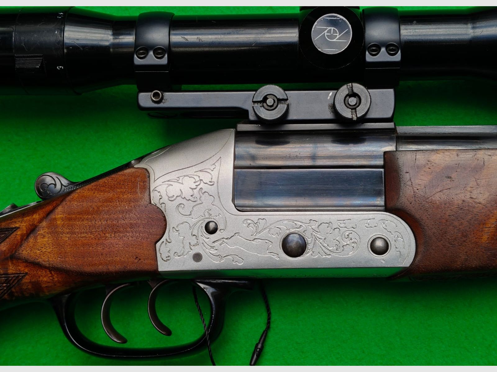 Heym Bockbüchsflinte 7x57R/16-70 – Zeiss Diavari-Z mit Handspannung