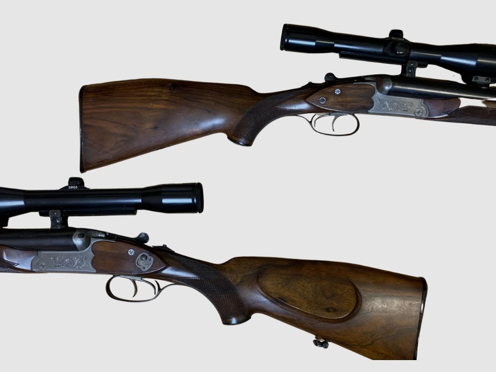 Taladro Sauer y Sohn Cal. 12/70 y 6.5x57R ZF: Schmidt & Bender 6x42.