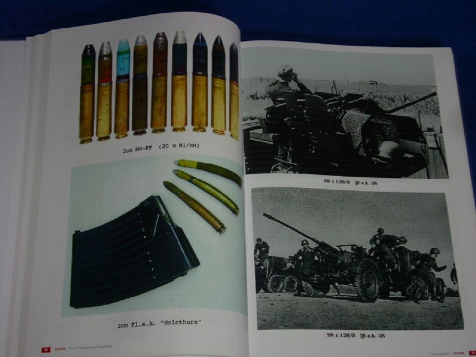 Fl.a.k cartridges en projectielen 2,0 cm tot 15,0 cm Duitsland 1935 tot 1945