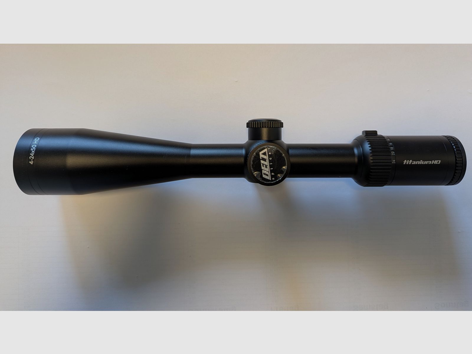 Delta Optical Titanium 4–24x50 HD – Leuchtabsehen 4A-S