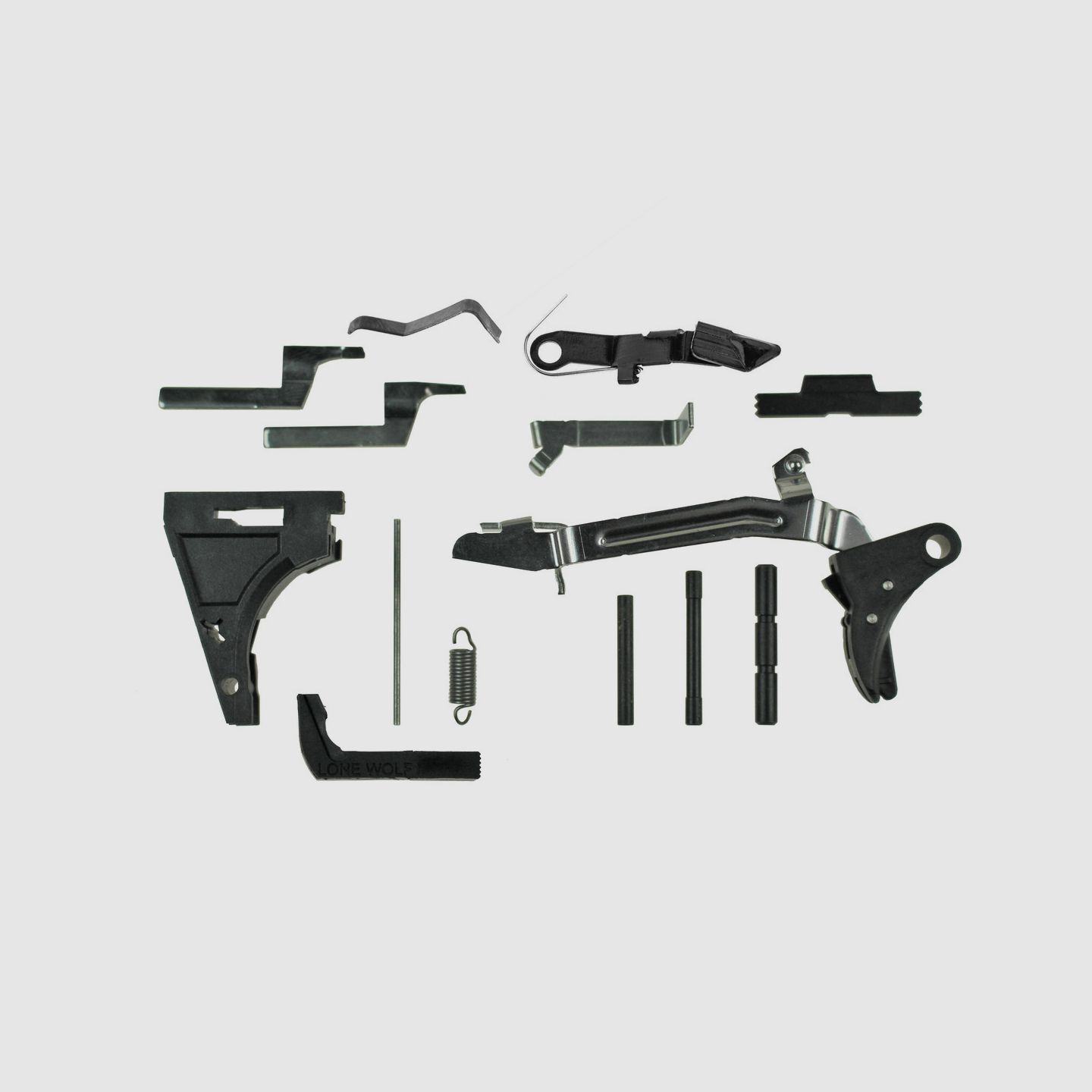 Komplet Części Szkieletu GLOCK Gen.3-5 Compact / LONE WOLF - LWD-FRAMEKIT-P80-C