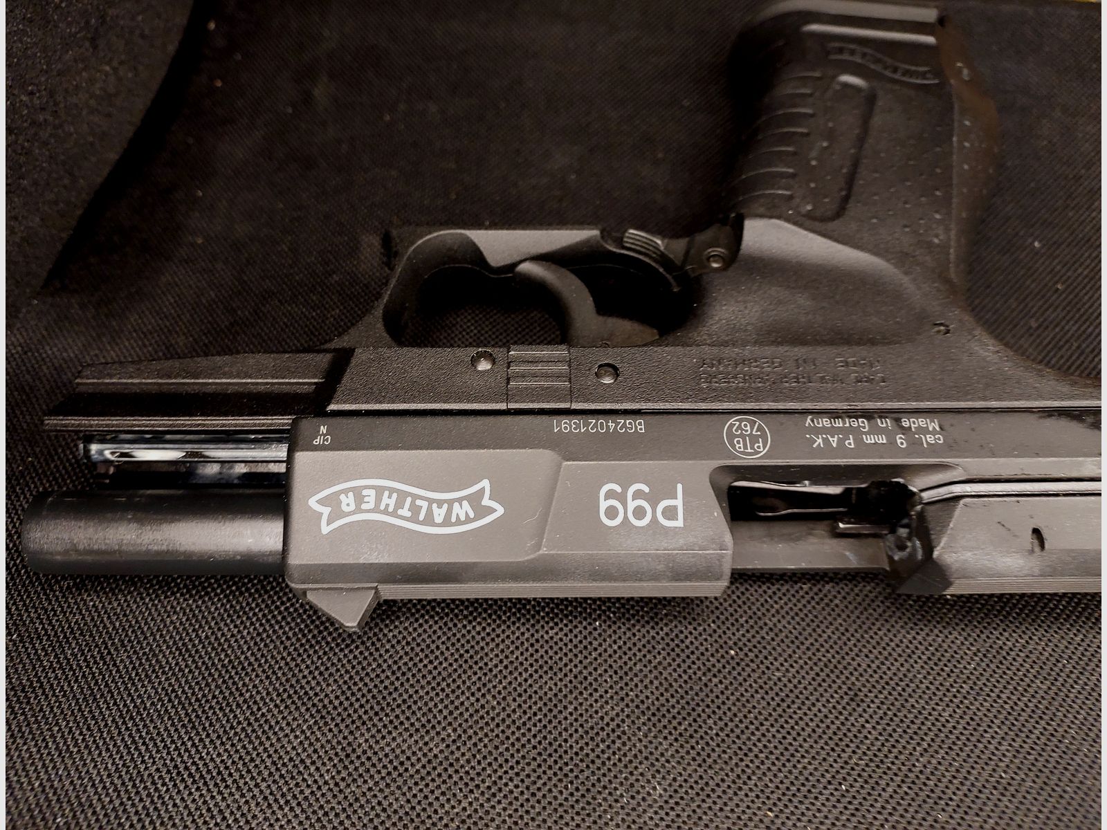Walther P99 schreckschuss pistool 9mm P.A.K. (PTB 762) P 99
