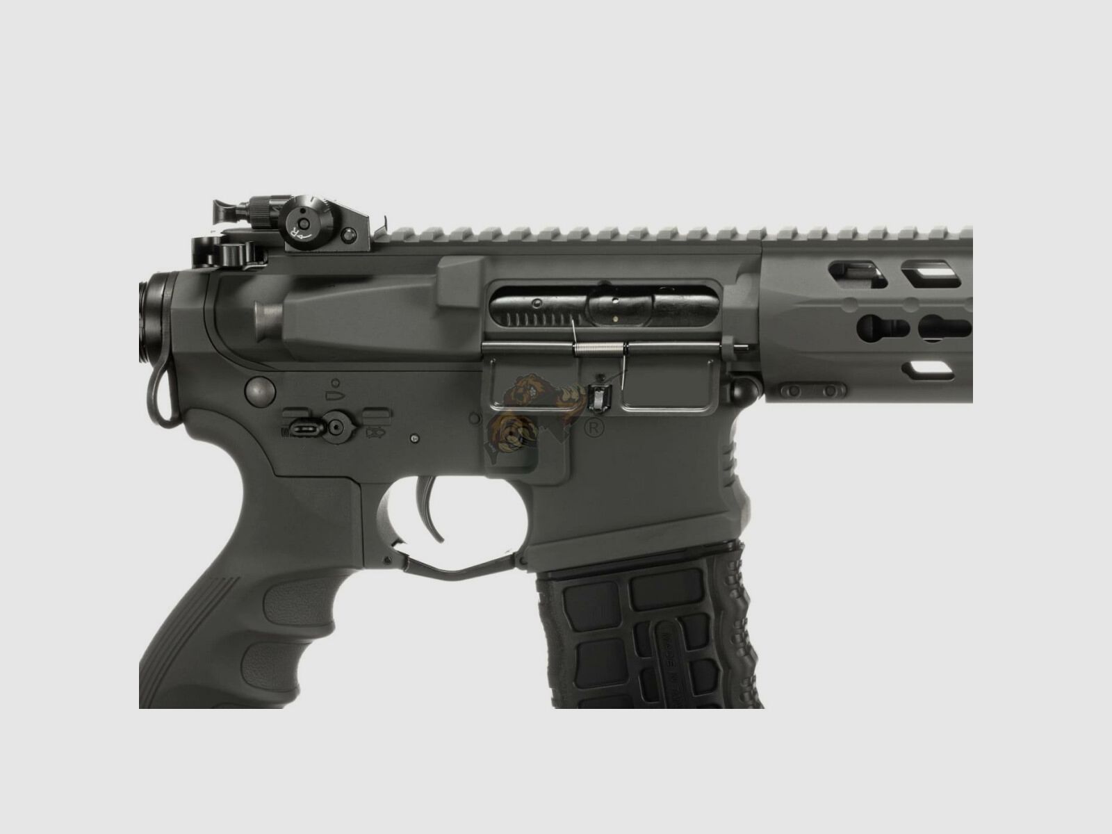 G&G GC16 Predator with ETU in Battleship Grey Airsoft S-AEG free from 18
