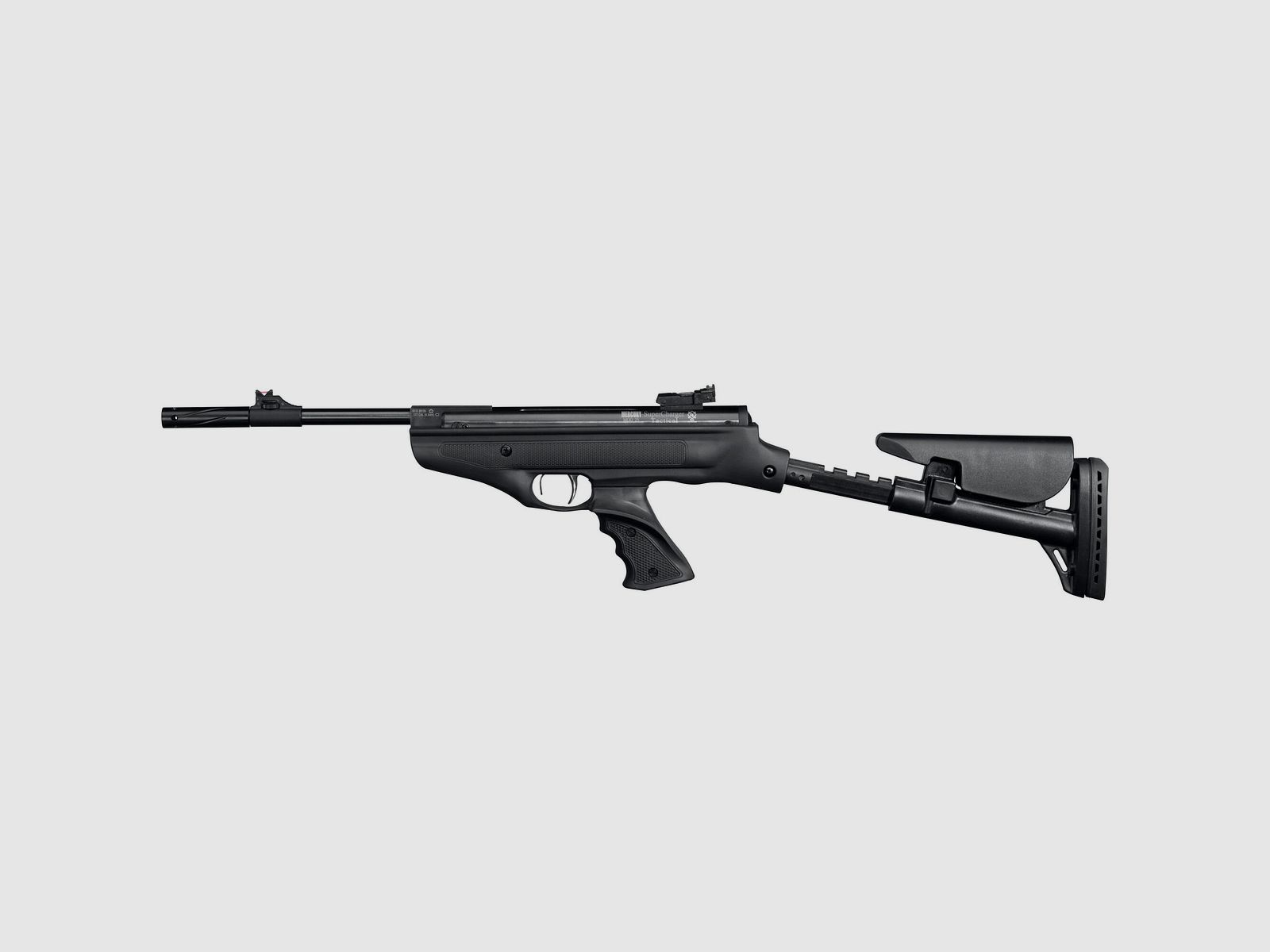 Mercury air Luftpistole 25 Super Charger Tactical mit Anschlagschaft ohne Set