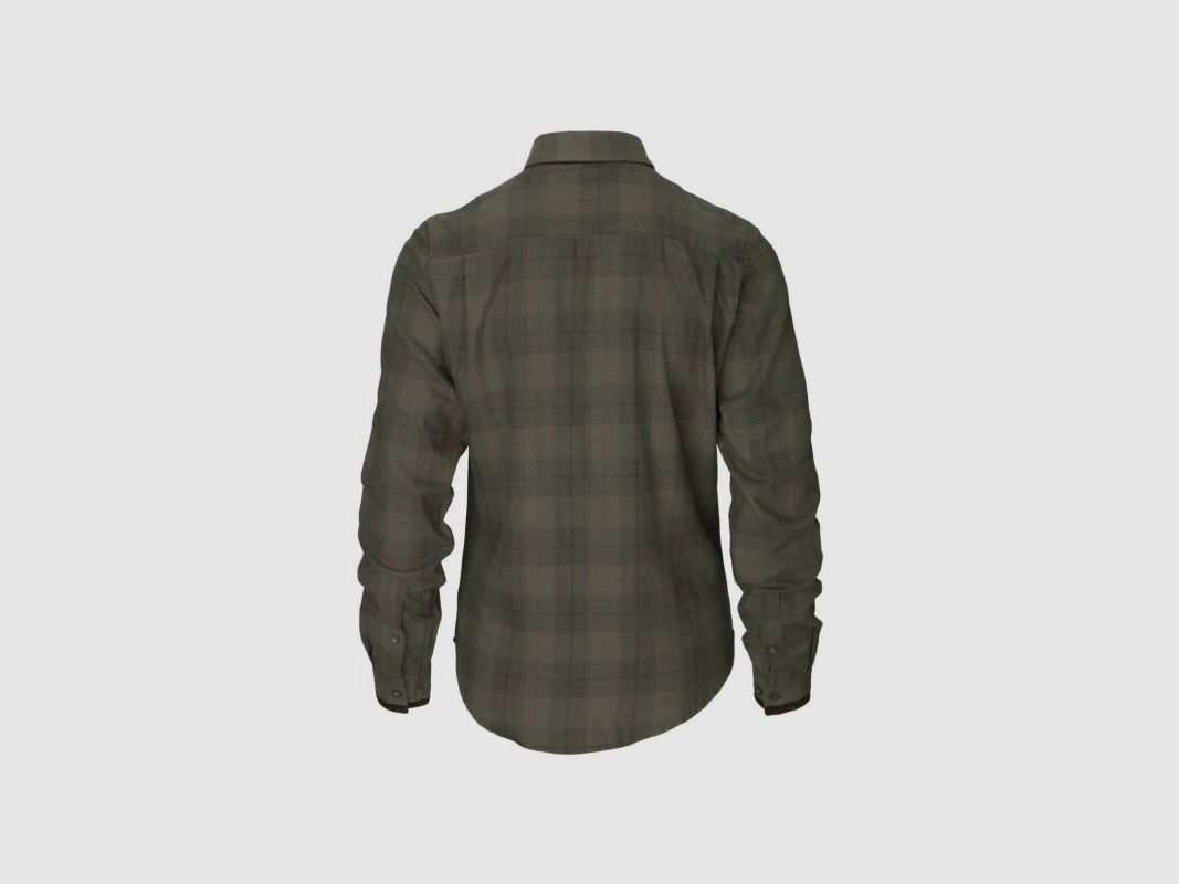 Seeland Range Bluse Pine Green check