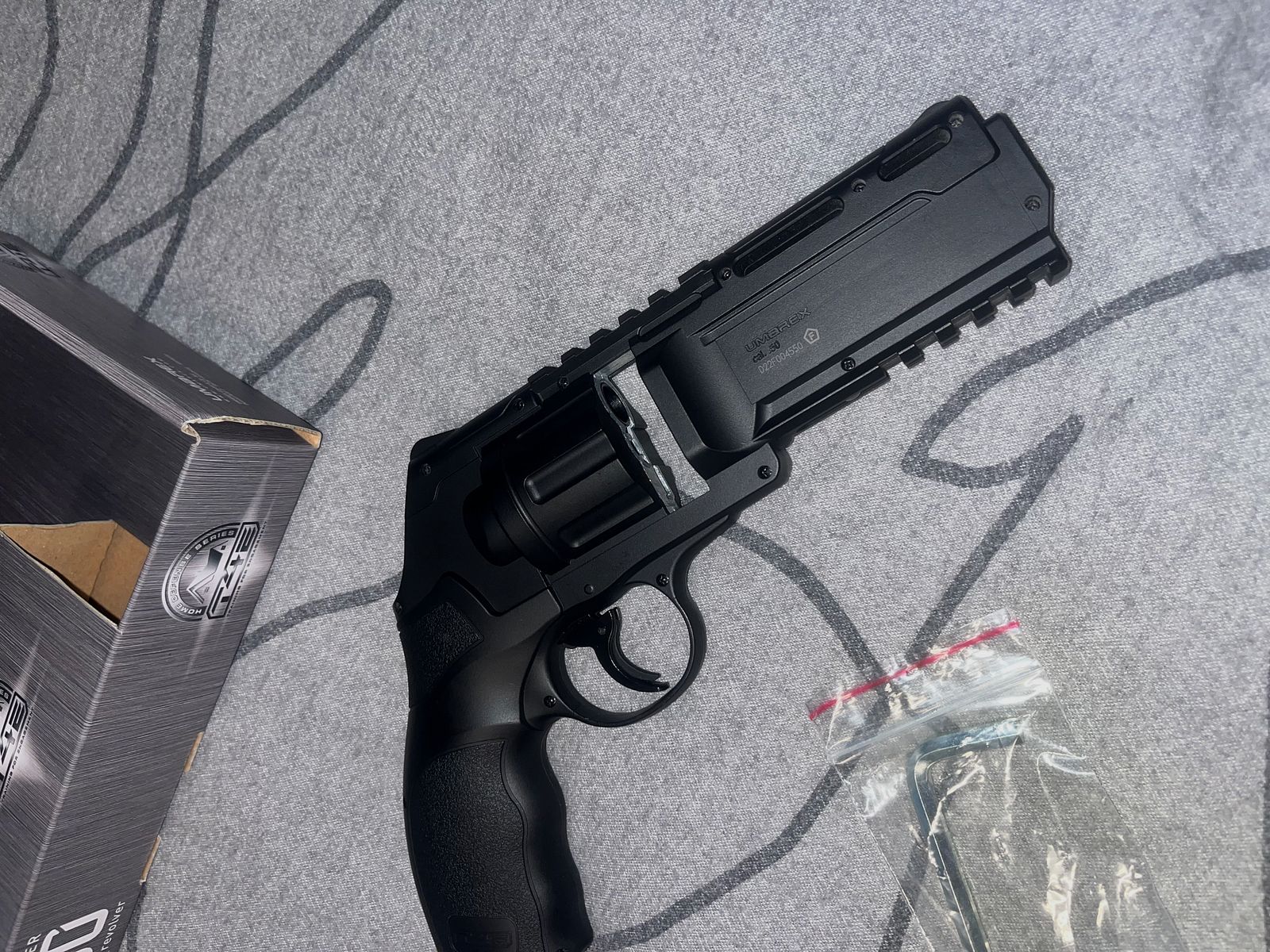 T4E TR50 Gen2 .50 CO2-RAM Revolver Kal. 50 schwarz