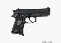 PISTOLET – BERETTA M9A1 COMPACT CZARNY