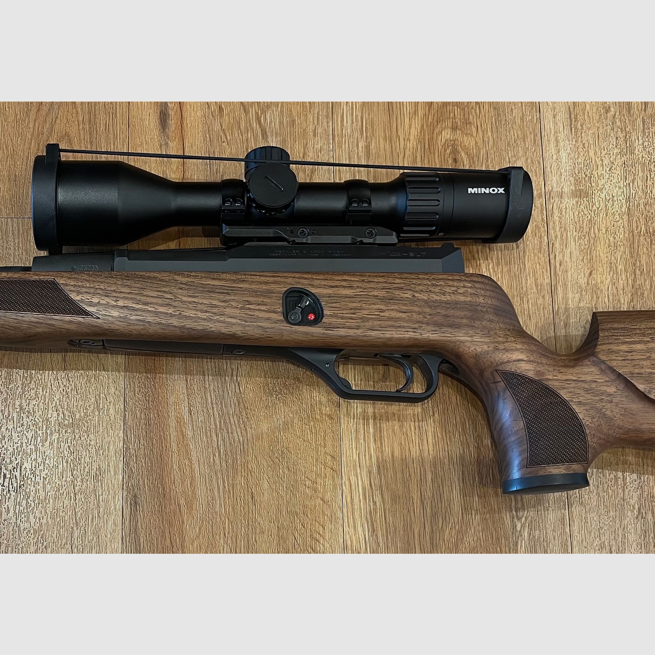 HK SL7 .308 Win avec crosse réglable et Minox ZX5 2-10x50