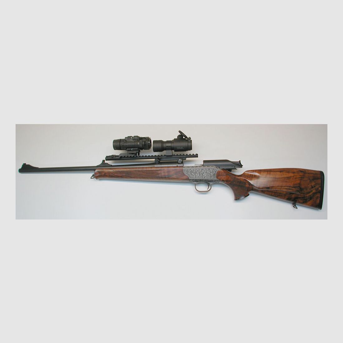 Adapterschiene für ZF Montagen von Blaser, EAW, Recknagel usw. ZF Zeiss mit Innenschiene auf Weaver/Picatinny Ringe