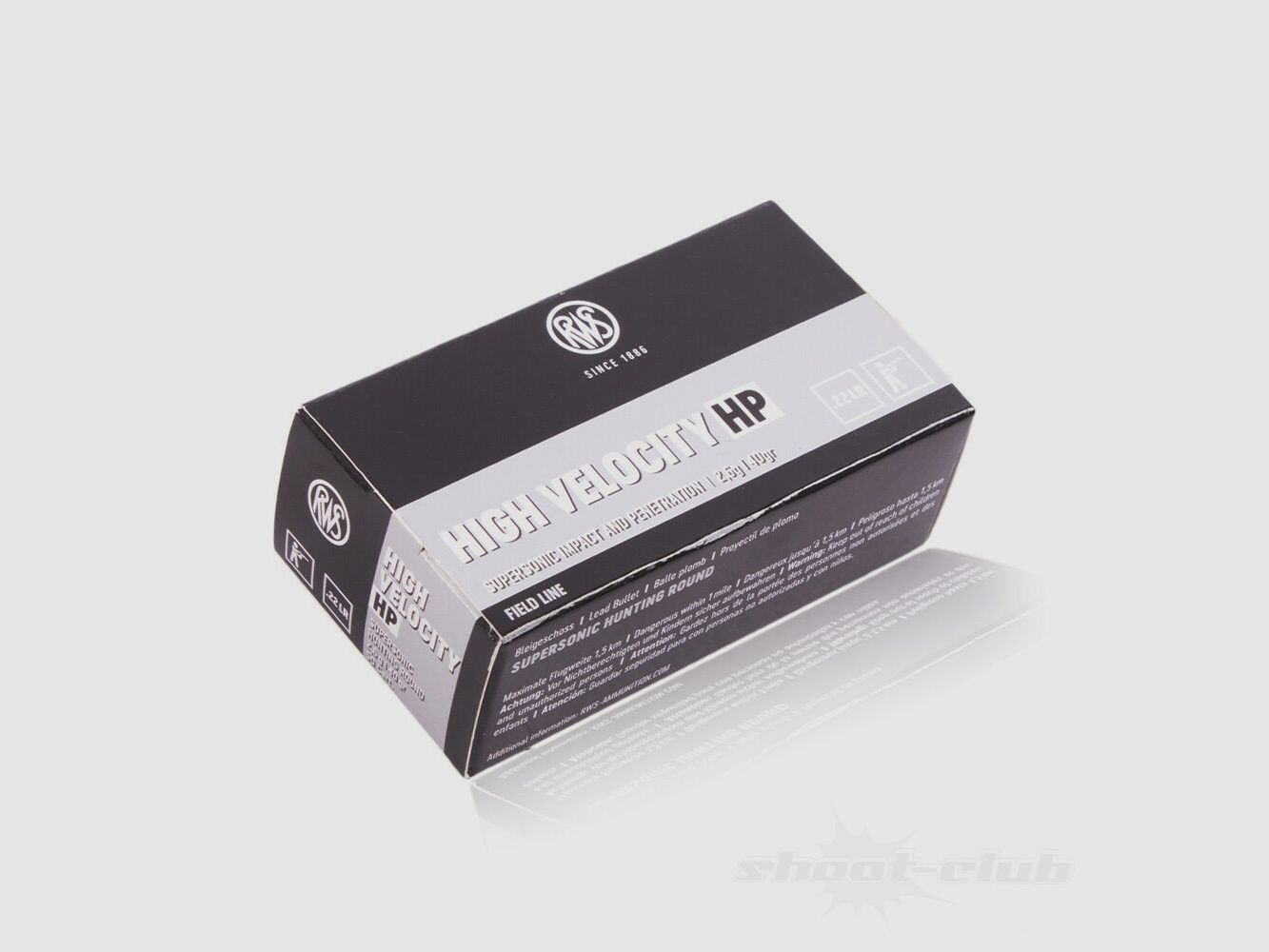 RWS	 RWS HV-Hohlspitz .22lr - 50er Packung
