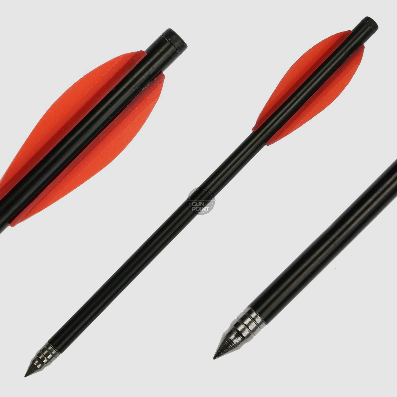 X-BOW FMA Premium Bolzen fr Pistolenarmbrste - 10er Pack - Farbe: Rot