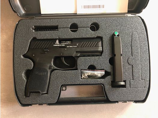 SIG SAUER P320 inkl. Munition + Holster + Transportkoffer – NEU!