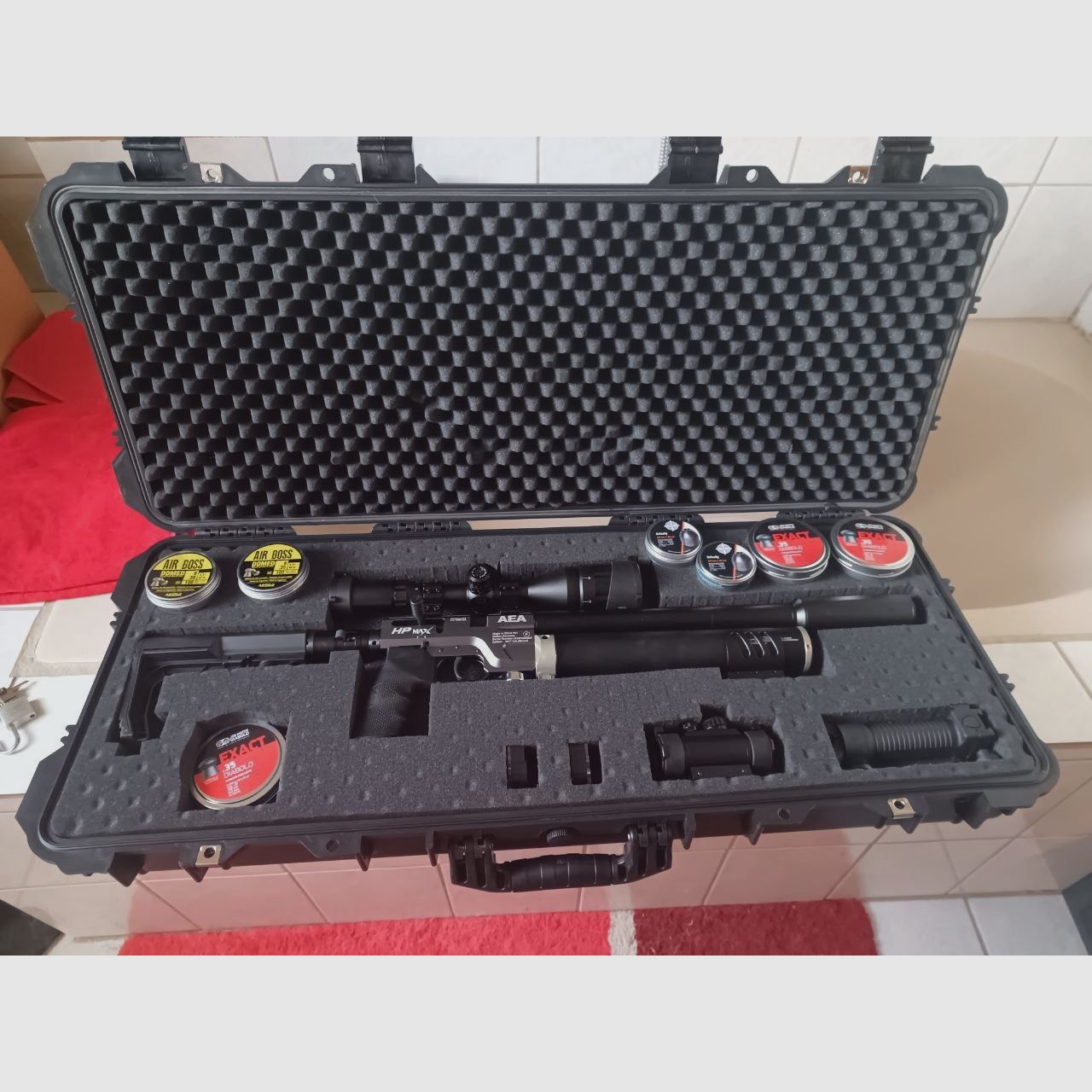 AEA HP Max Luftgewehr-Karabiner Kaliber 9mm F-Version - Neuwertig