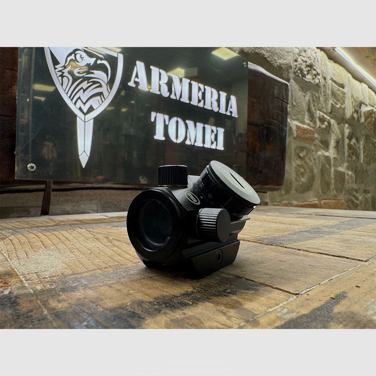 GEBRAUCHT – ROTPUNKT – BUSHNELL ELECTRO-OPTICS TROPHY® TRS-25 1X20MM 3 MOA DOT RETIKEL, Bild 3 von 4