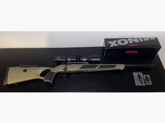 Custom Mauser 98 8x57 IS Kalix M15x1 Recknagel Minox
