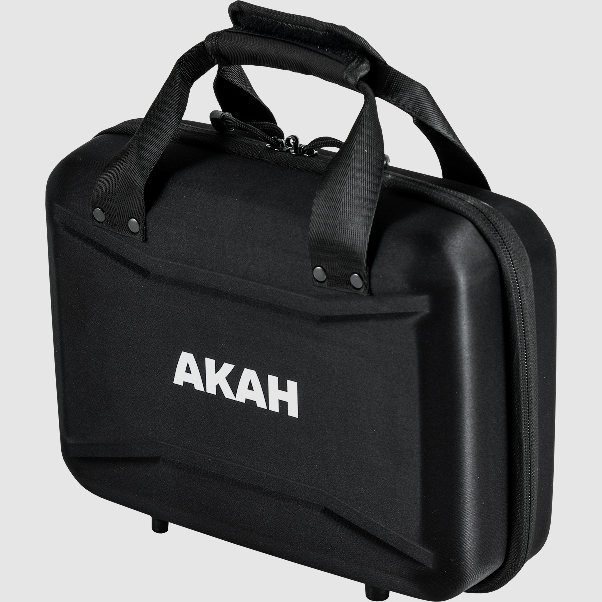 AKAH Hardcase Kurzwaffenkoffer – Nylon/Noppenschaum, abschließbar – 30,5×22,5×10,5 cm – Schwarz, Bild 1 von 14